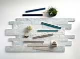 #TileTuesday: Island Stone Glass Flat Trim