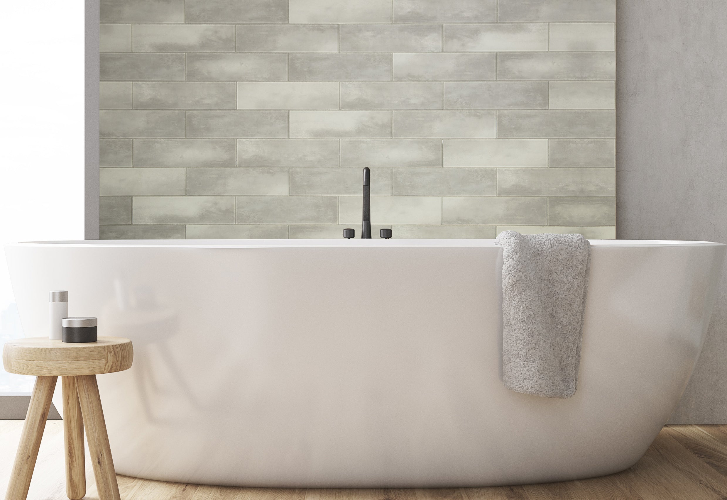 Picture of Elevate Your Bathroom Design with Luxury Glass Tile