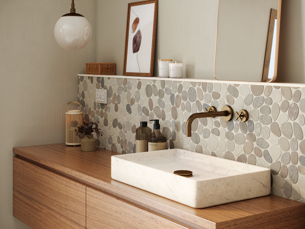 Why Island Stone's Pebble Tile Has No Real Competition After 30 Years
