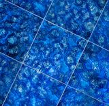 16"x16" Allure Blue Velvet Glass Wall Tile