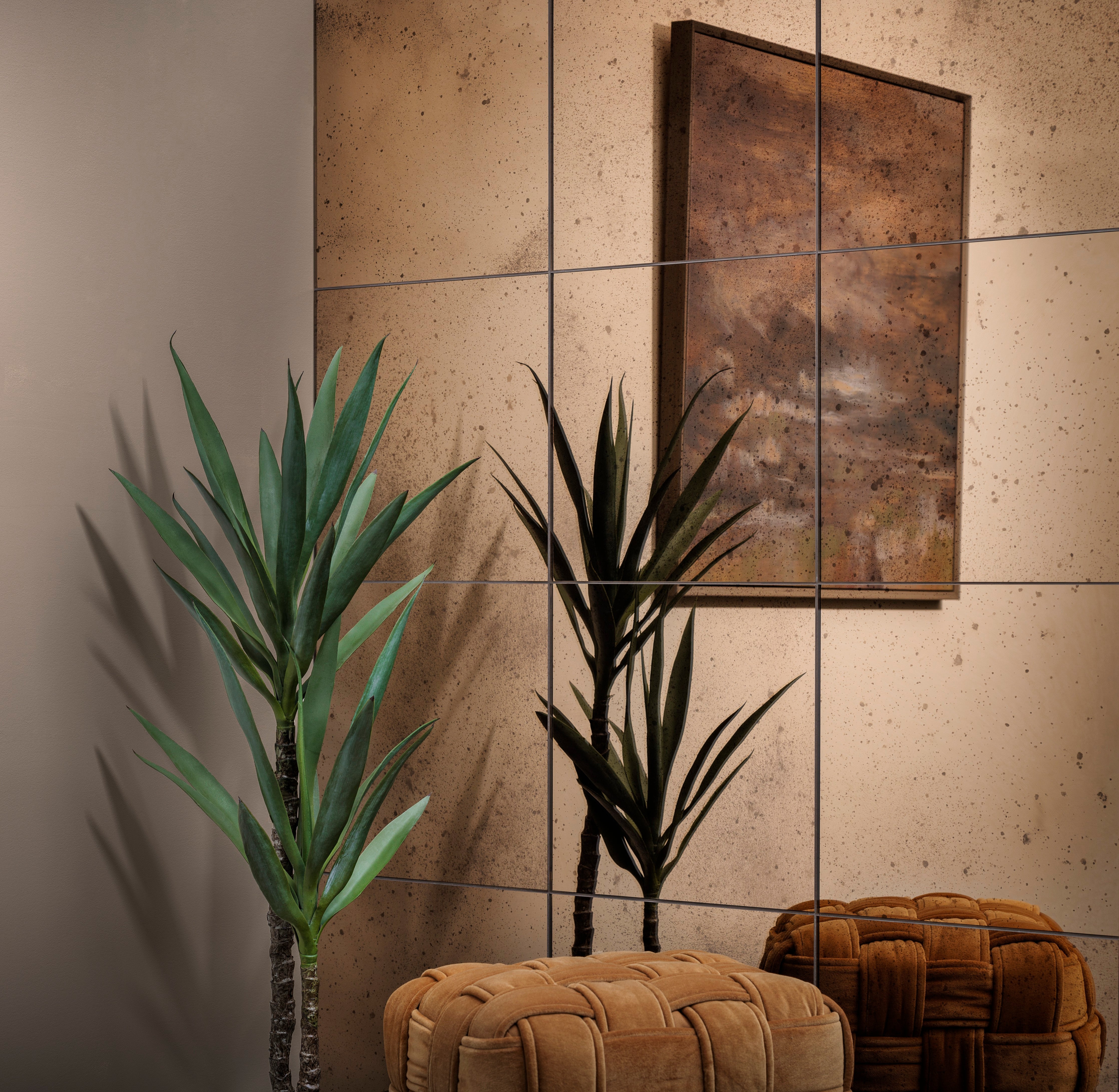 16"x16" Allure Bronze Age Glass Wall Tile
