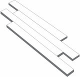 Uniform Grey Andesite Hand Chipped