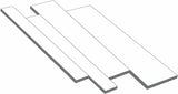 Parallels Silver Quartzite Split Face