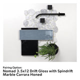 Spindrift Marble Carrara Honed