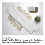 #Color_Alabaster / Bush Hammered