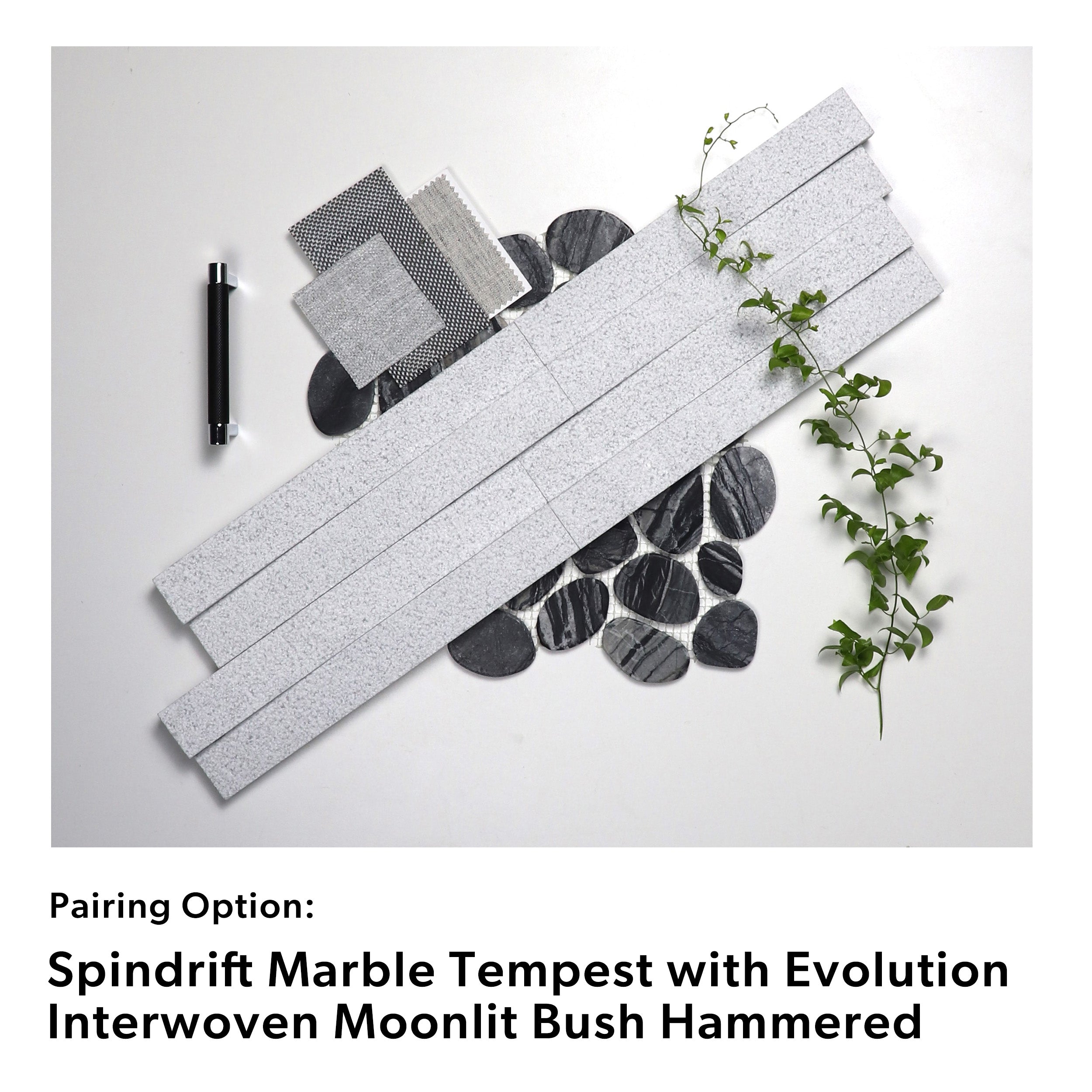 Interwoven Panel Moonlit Bush Hammered