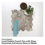 Level Pebble French Tan Honed