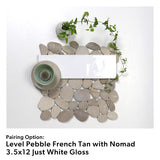 Level Pebble French Tan Honed