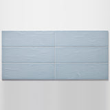Ebb and Flow Drift ceramic wall tile, Nomad 3.5 × 12 in