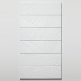 Sago Just White ceramic wall tile in gloss, Nomad 3.5 × 12