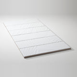 Sago Just White ceramic wall tile in gloss, Nomad 3.5 × 12