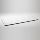 Sago Just White ceramic wall tile in gloss, Nomad 3.5 × 12