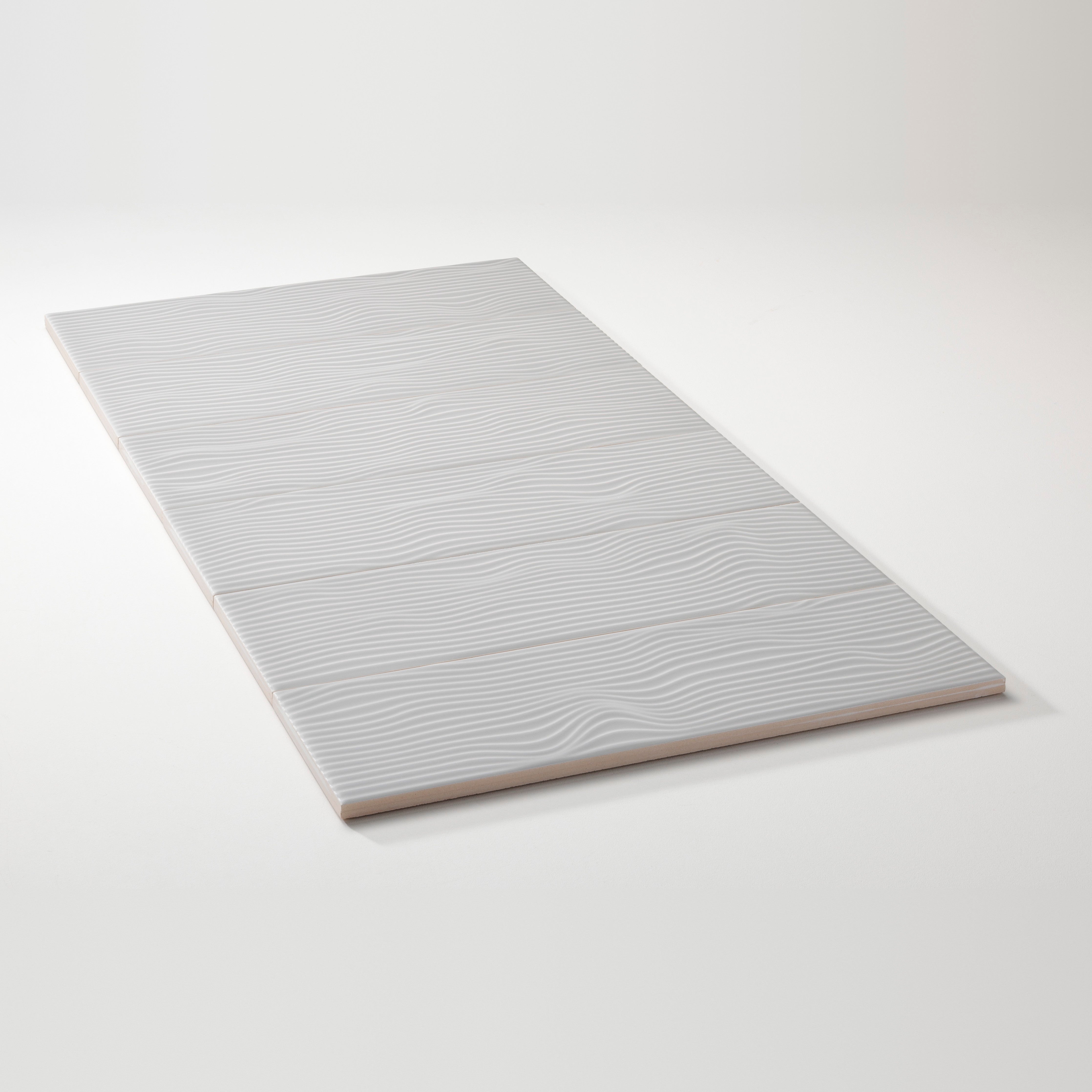 Ebb and Flow Nirvana ceramic wall tile, Nomad 3.5 × 12