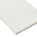 3.5"x12" Ash White Matte