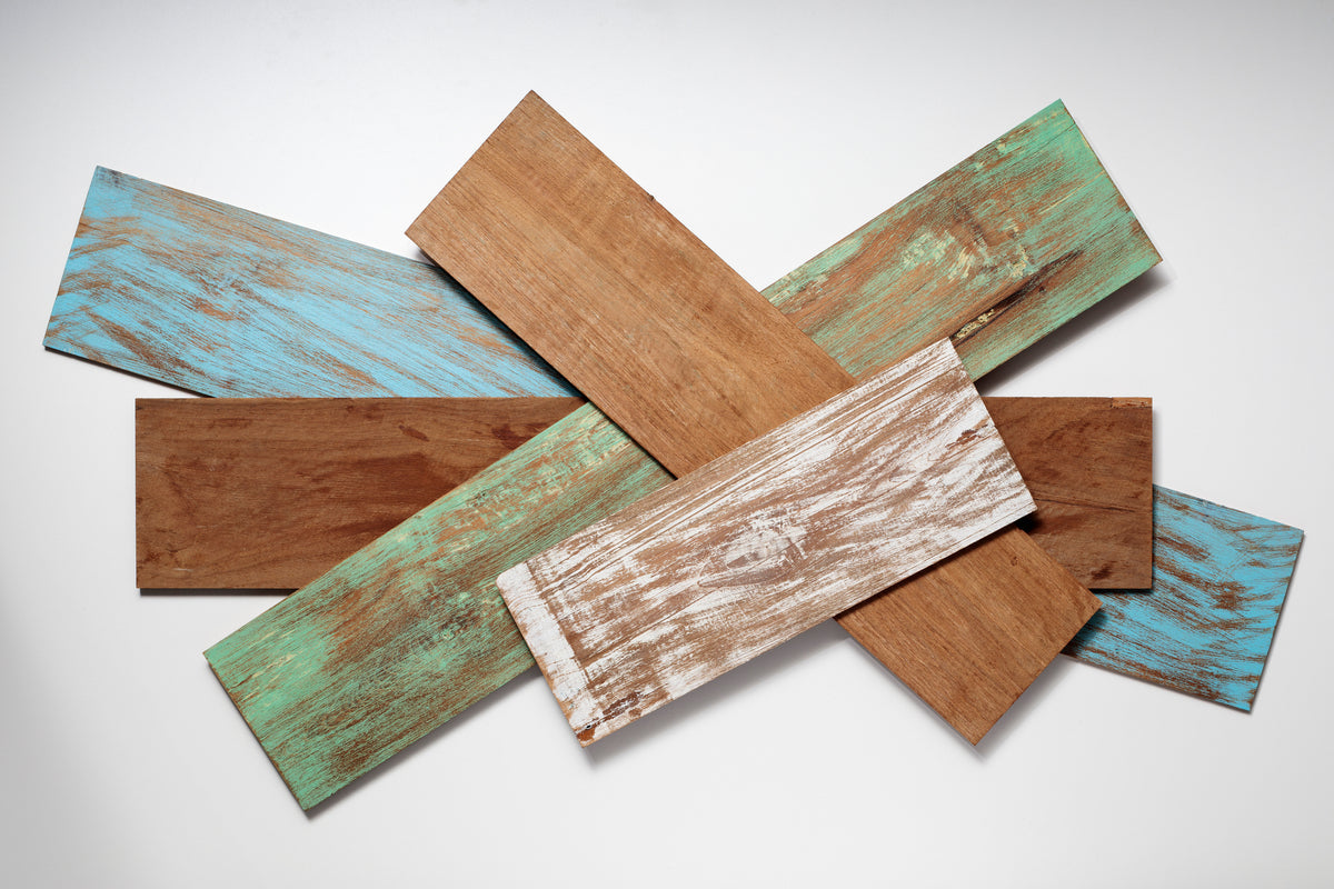 Papan Natural/Painted Distressed