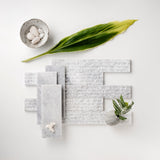 Craftline Strip Rice White Hand Chipped