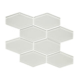 Elongated Hexagon Pure Silk Gloss