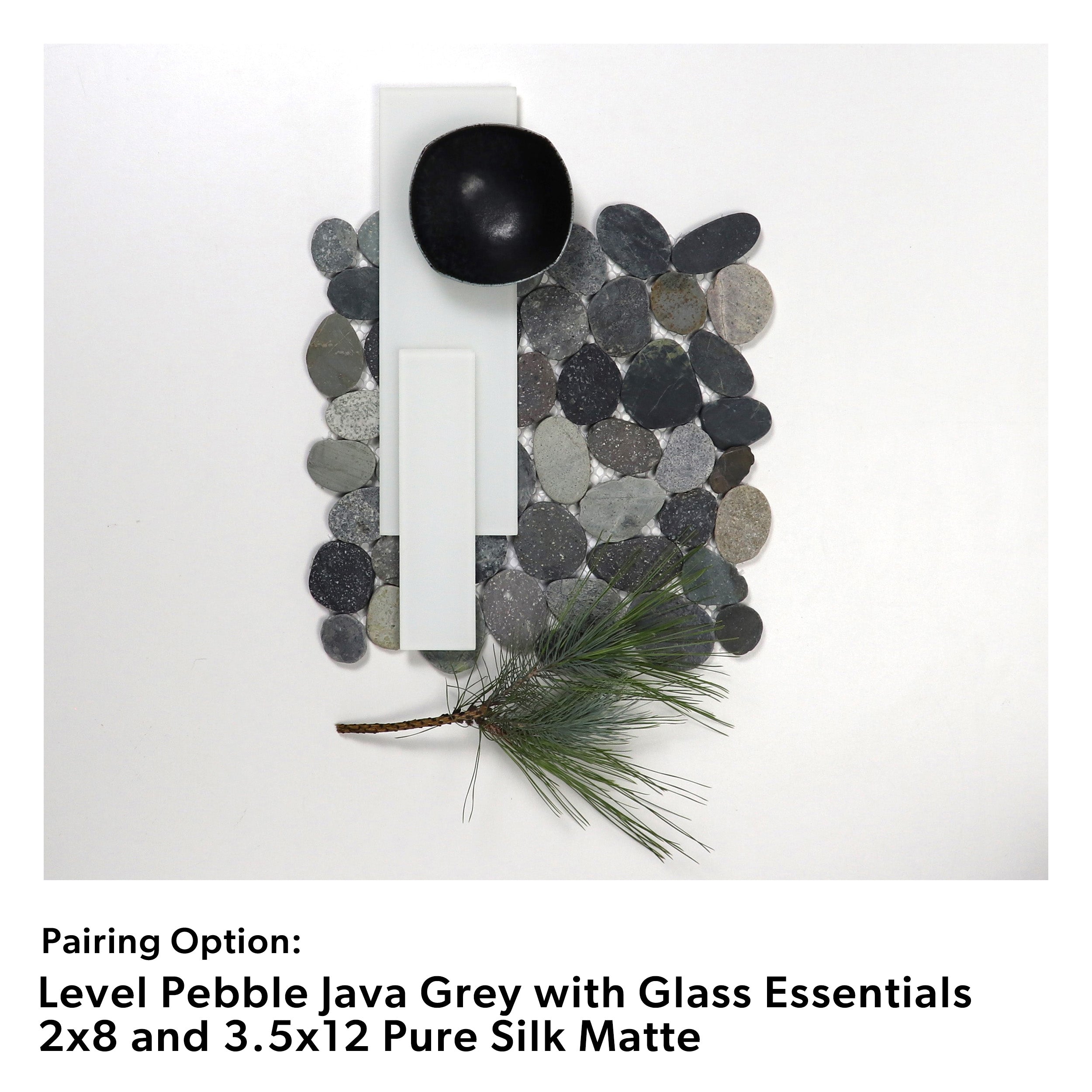 Level Pebble Java Grey Honed