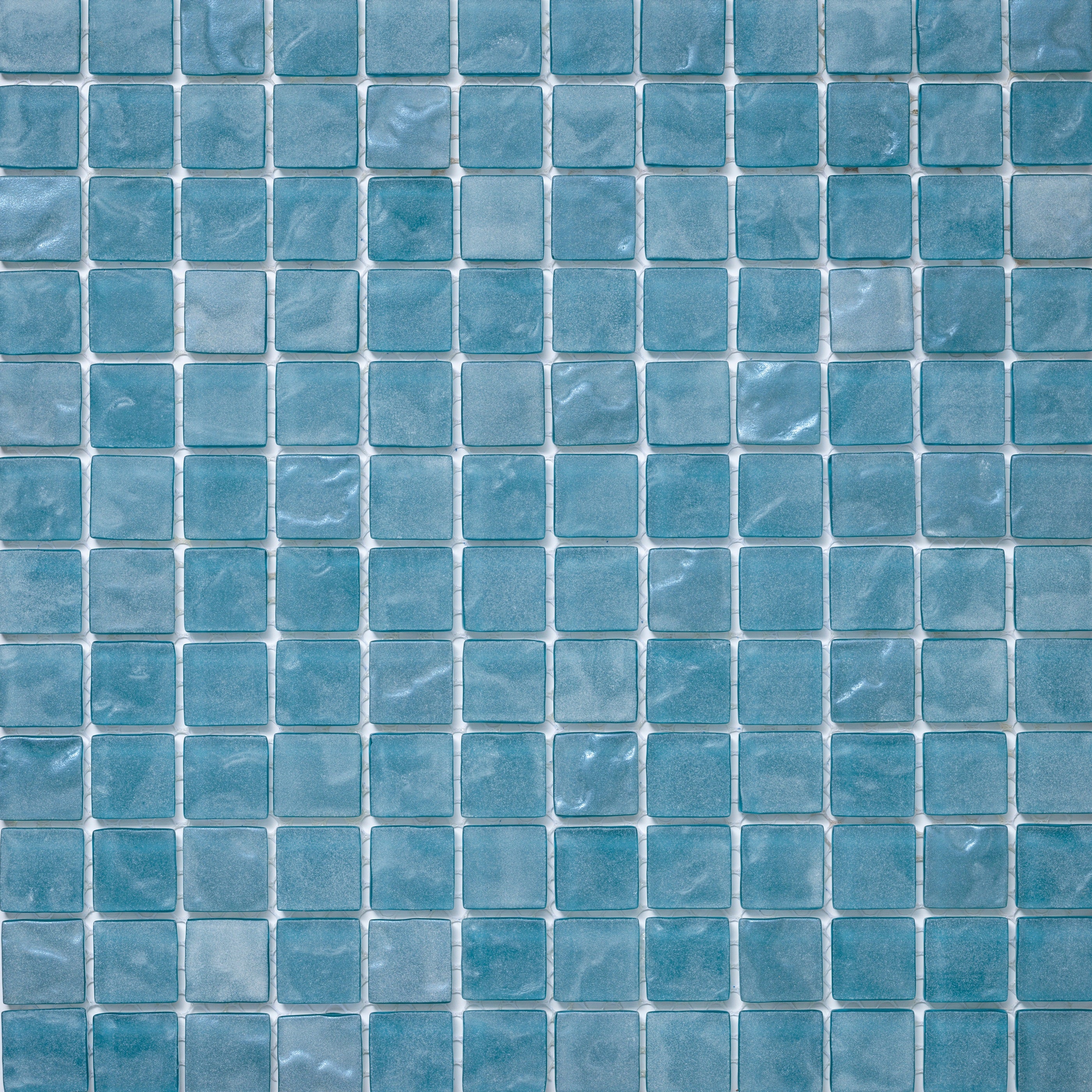 Lava 1x1 Slip-Resistant Glass Mosaic - Liquid Rock