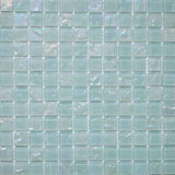 Lava 1x1 Slip-Resistant Glass Mosaic - Burning Ice