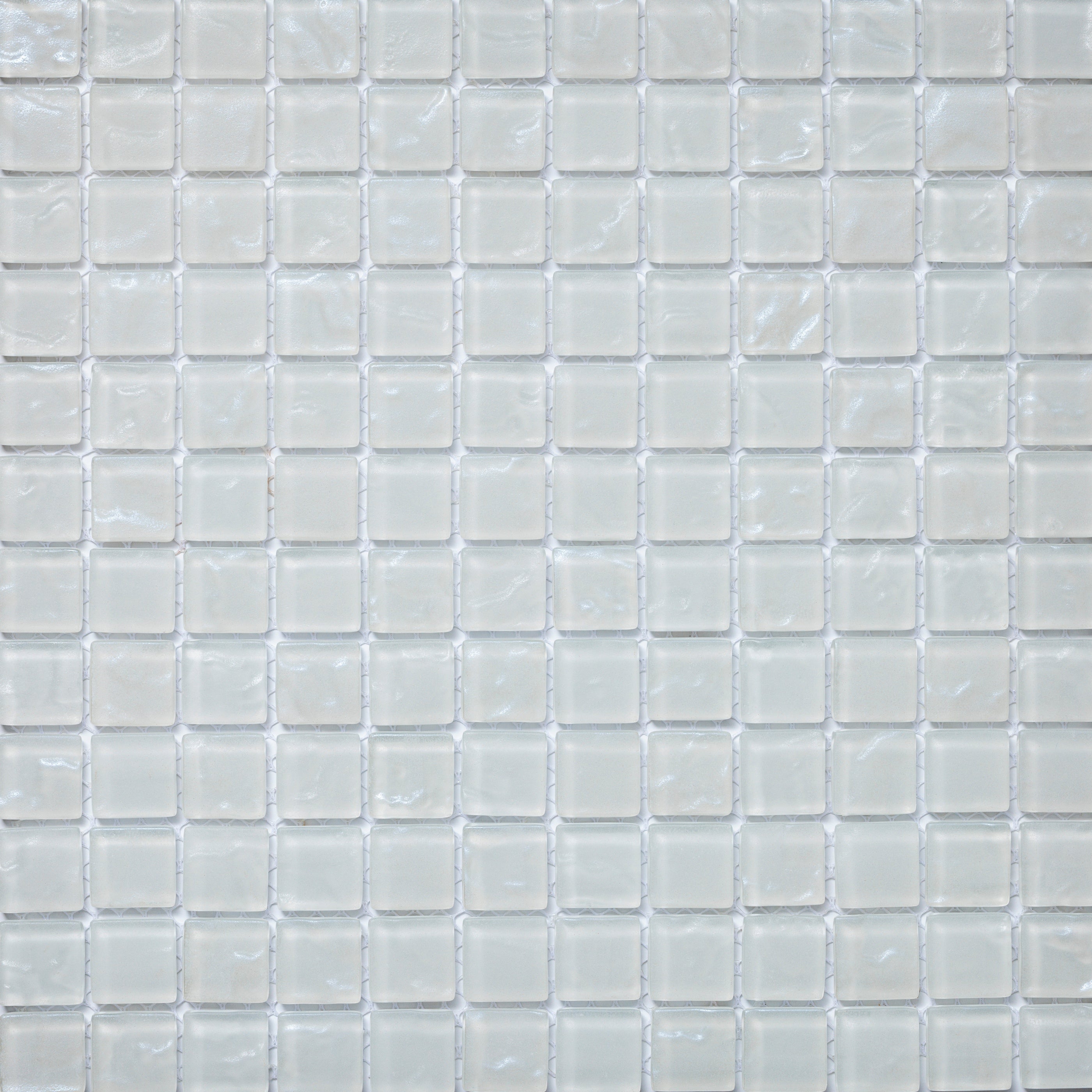 Lava 1x1 Slip-Resistant Glass Mosaic - Molten Frost