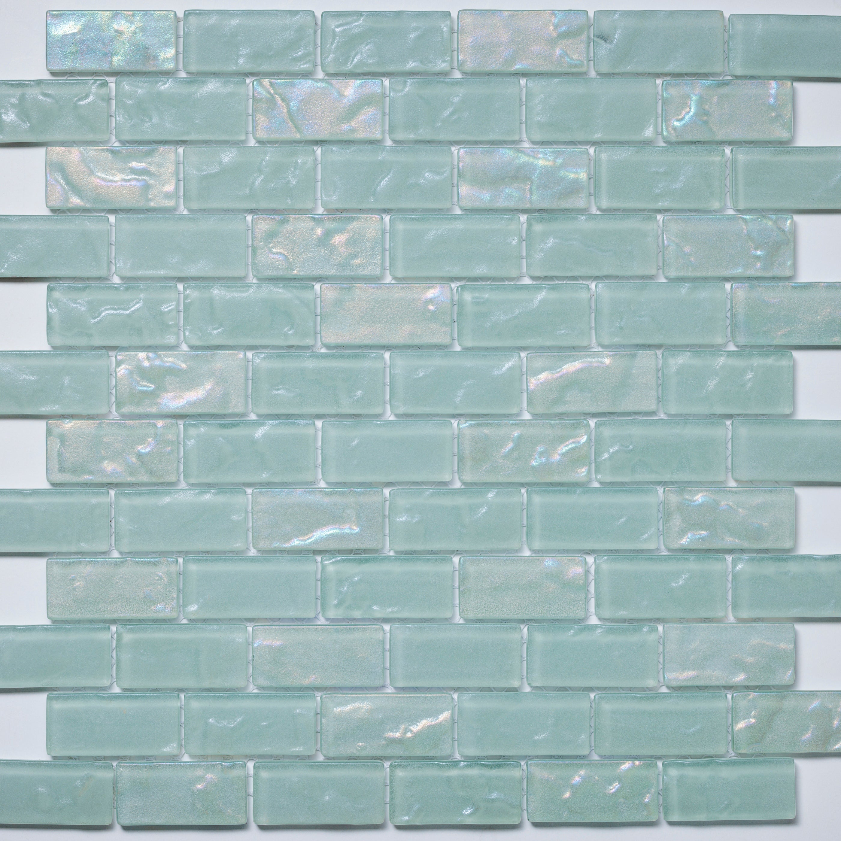 Lava 1x2 Offset Slip-Resistant Mosaic - Burning Ice