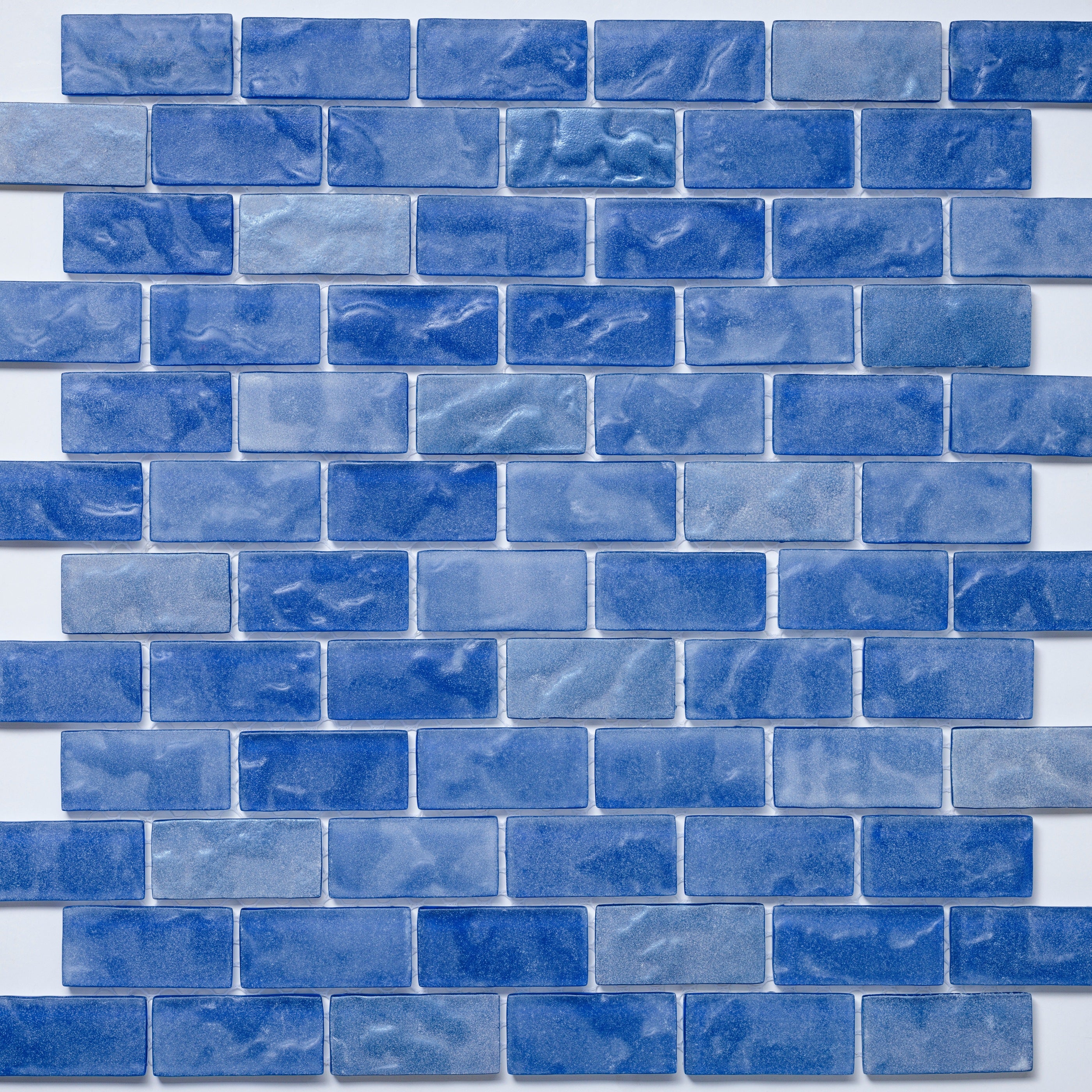Lava 1x2 Offset Slip-Resistant Mosaic - Deep Flow