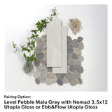 Level Pebble Malu Grey Honed