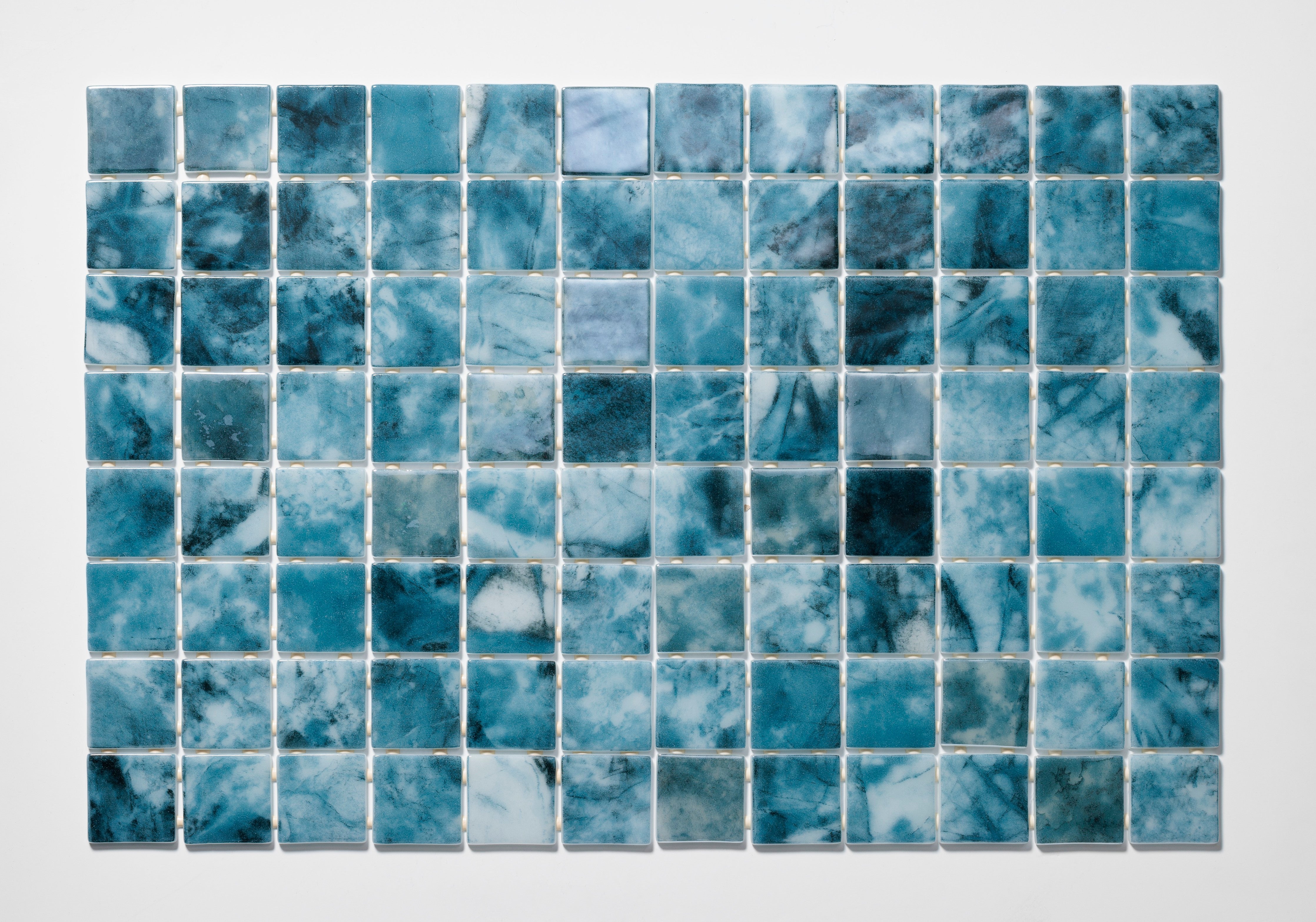 Breaker 2x2 Straight Set Glass Mosaic Tile