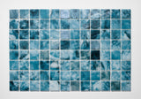 Breaker 2x2 Straight Set Glass Mosaic Tile