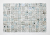 Salt Mist 2x2 Straight Set Glass Mosaic