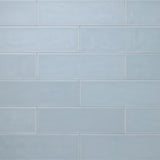 Drift matte ceramic wall tile, Nomad 3.5 × 12 inch