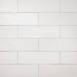 Utopia ceramic wall tile in gloss, Nomad 3.5 × 12 in