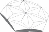 Paragon Hex Crystal White Honed