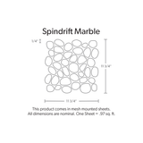 Spindrift Marble Carrara Honed
