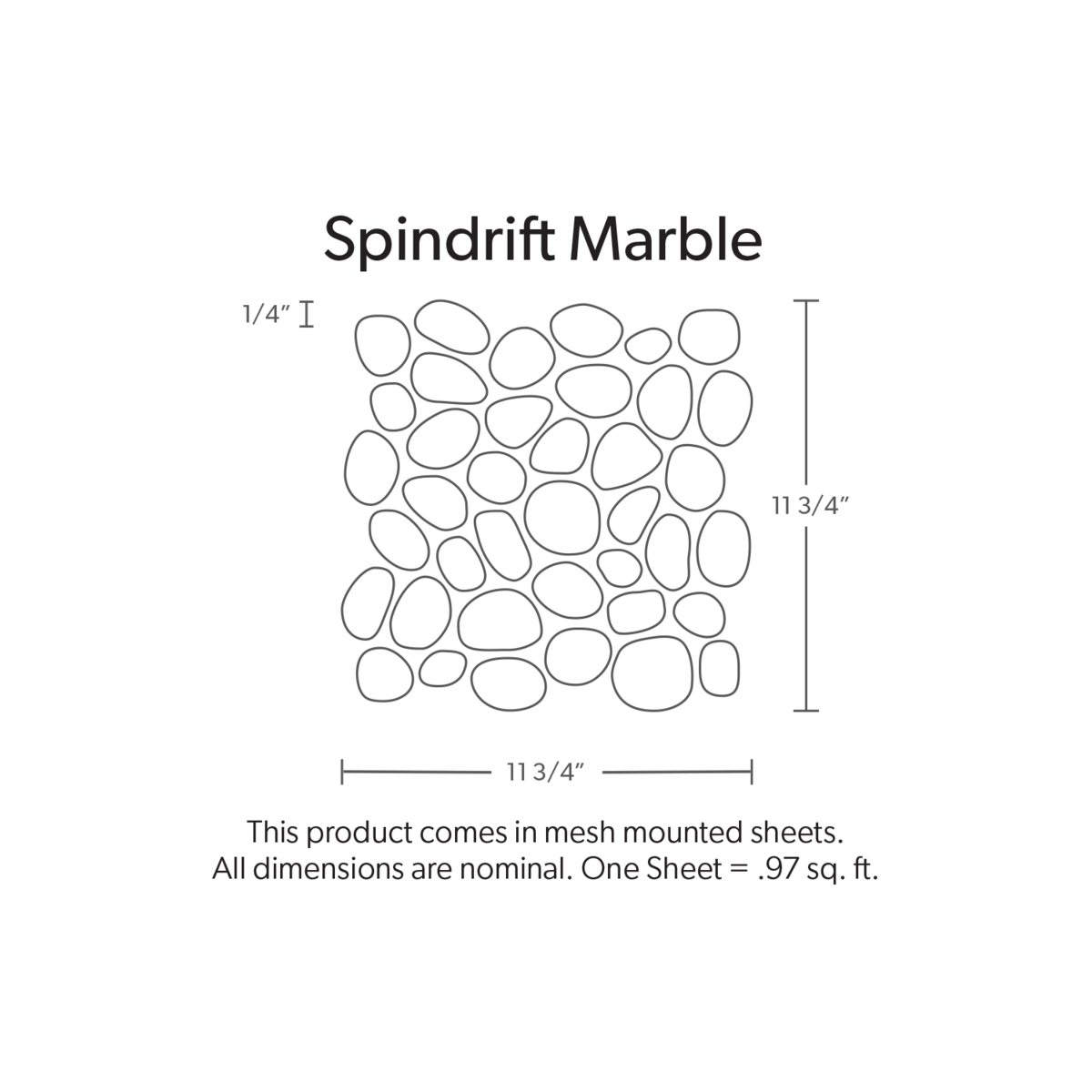 Spindrift Marble Tempest Honed