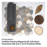 2"x8" Graphite Matte