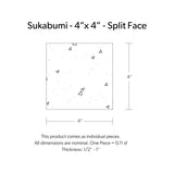 4"x4" Sukabumi Select Split Face