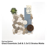 Cobbles Beige & Tan Marble Tumbled