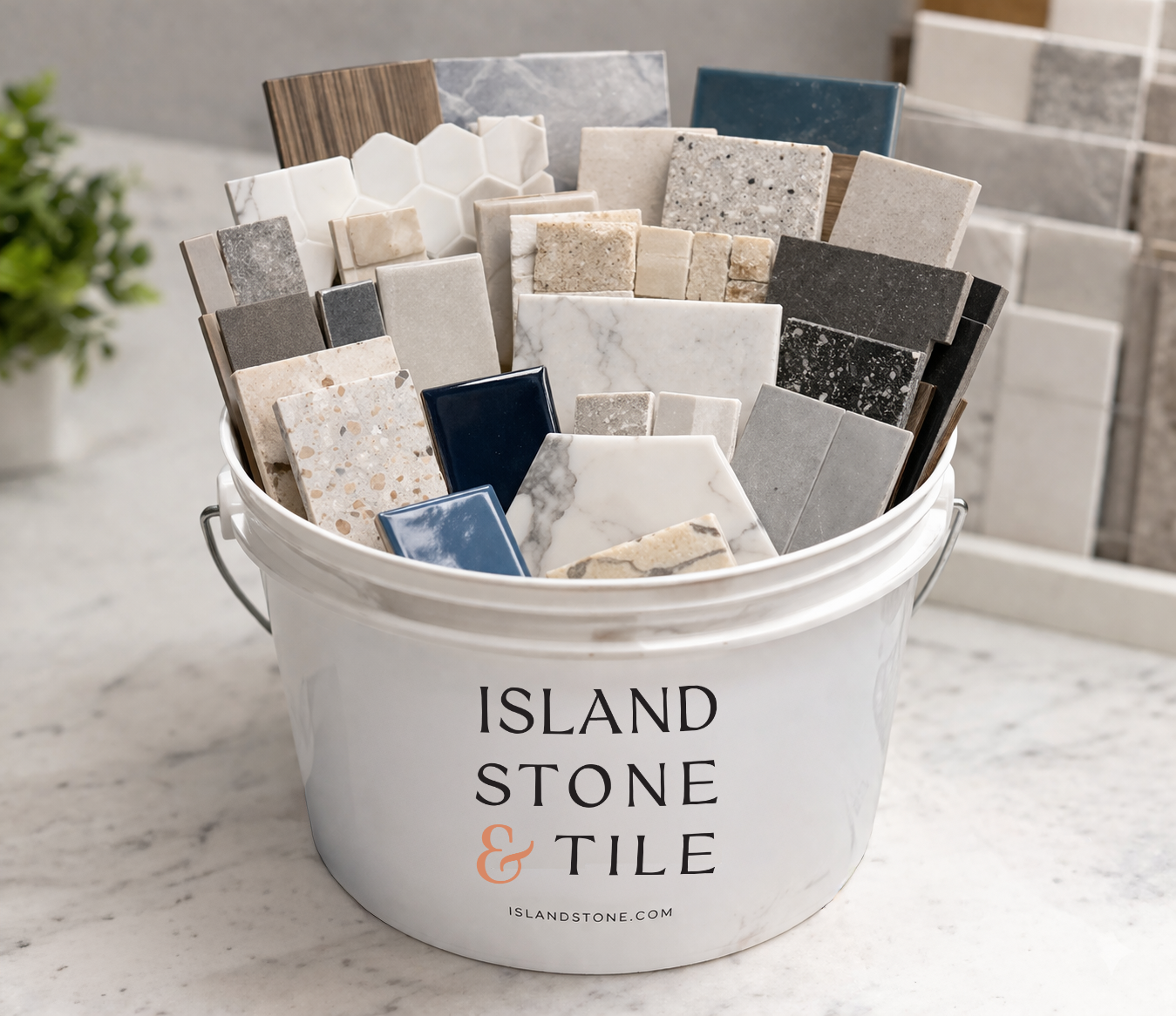 Stacked Pebble Medan Charcoal Natural