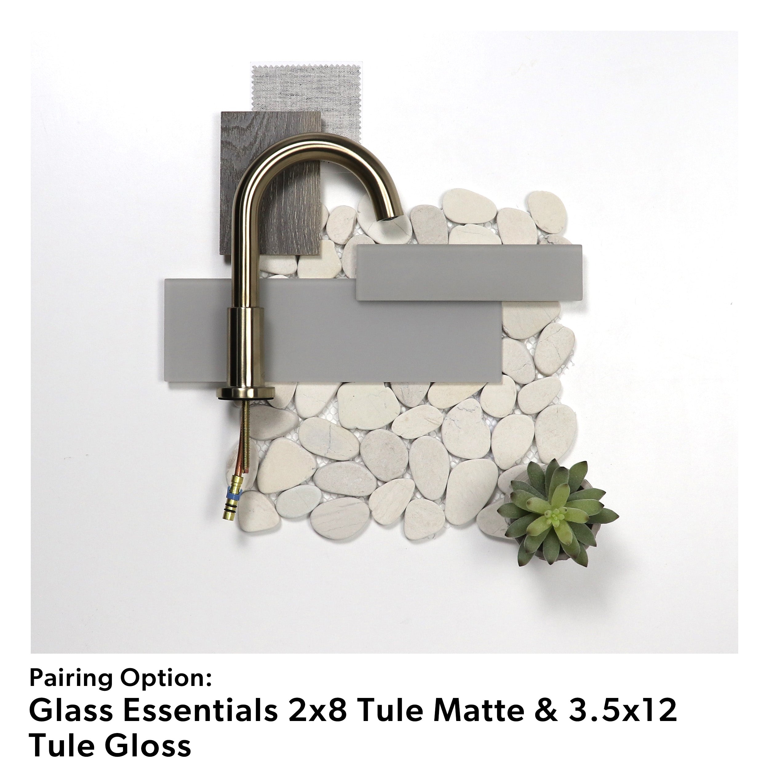 Level Pebble Antique Timor White Honed