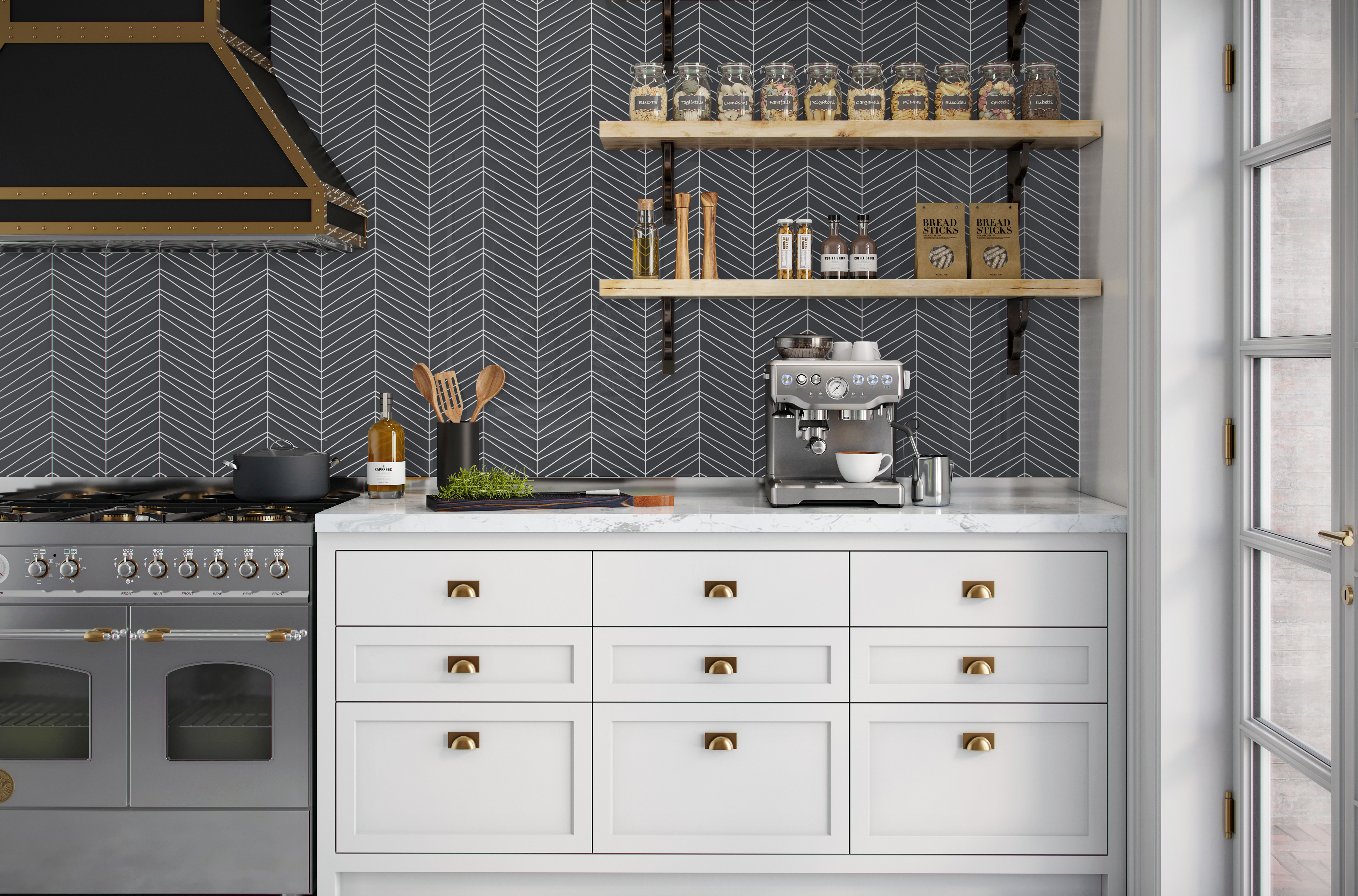 Palms Graphite Gloss
