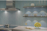 Palms | Stratos Matte kitchen backsplash