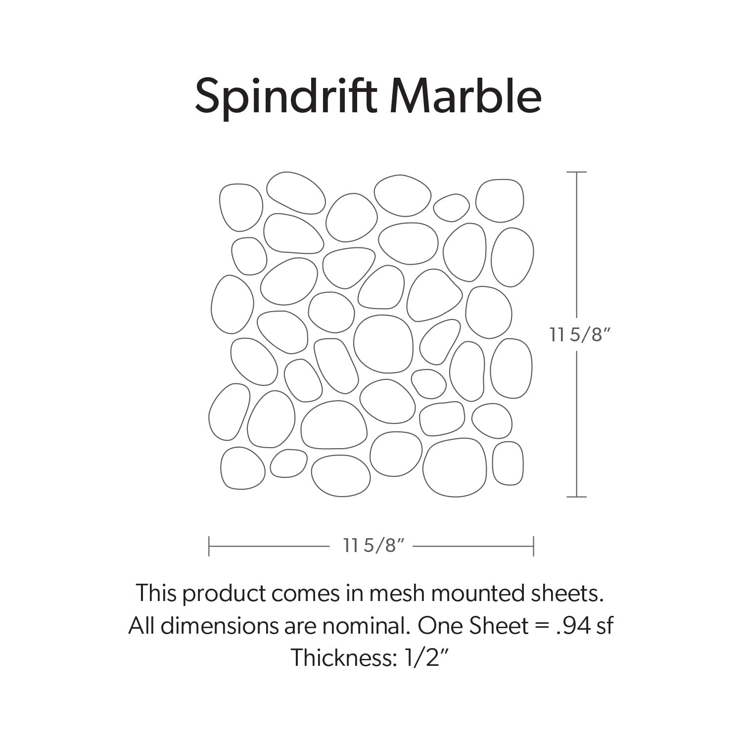 Spindrift Marble Island Mist Honed