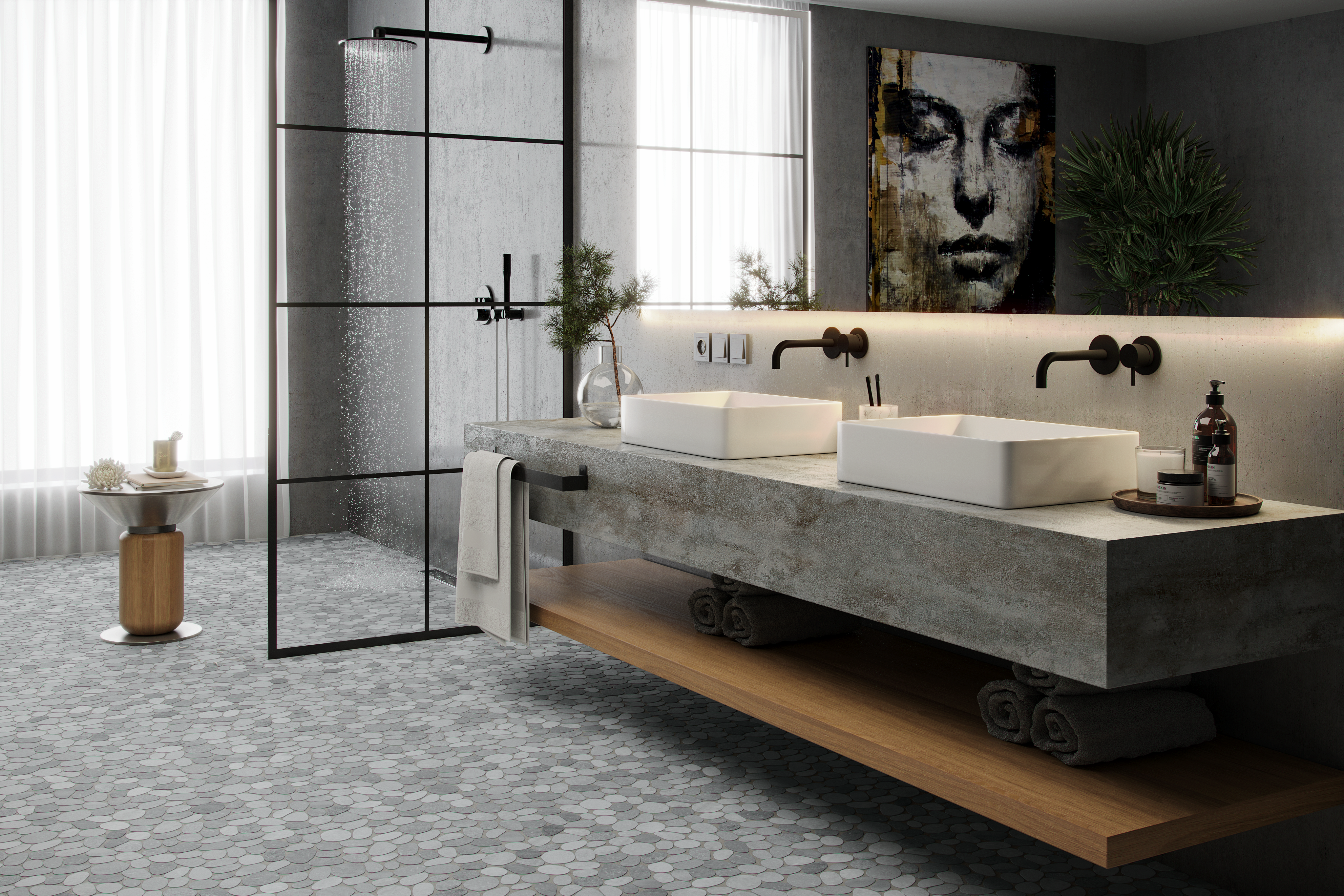 Spindrift Marble Island Mist Honed