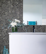 Spindrift Marble | Tempest Bathroom Backsplash
