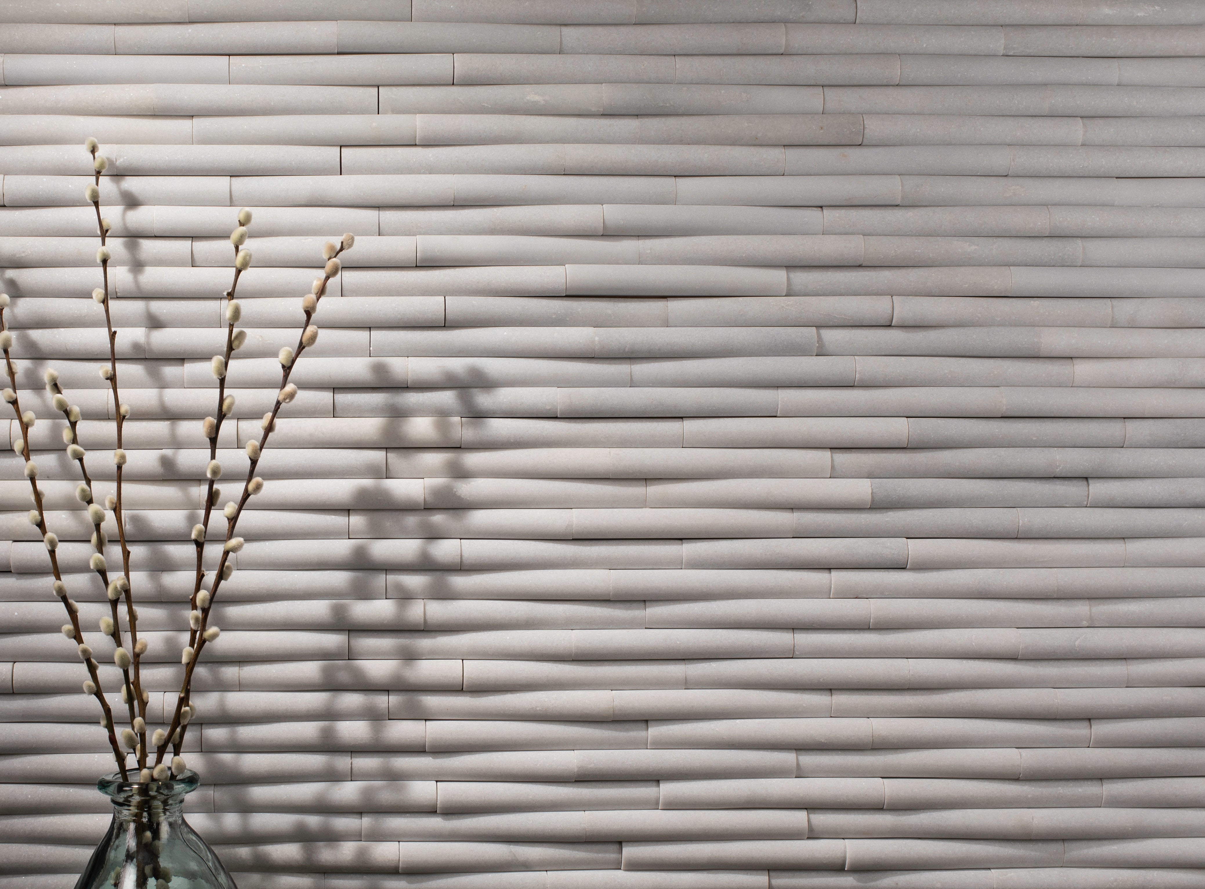 Crescent Mini Crystal White Honed