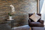 Rustic Golden Slate Split Face