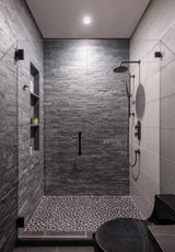 Strip Himachal Black Split Face