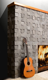 V Squares Temple Lava Honed